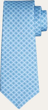 Kiton Mens Square Silk Sevenfold Tie