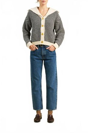 Trovata Savannah Cardigan In Black & White