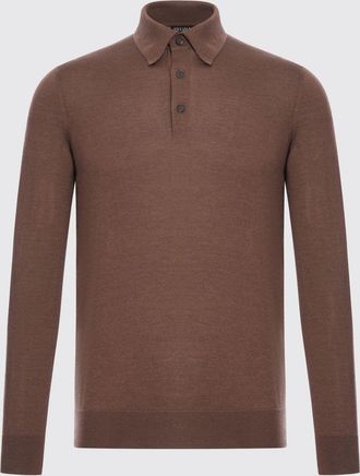 Ermenegildo Zegna Polo in cashmere e seta Zegna