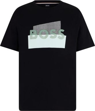 HUGO BOSS Hombre, Camisetas, Negro, Talla: XS