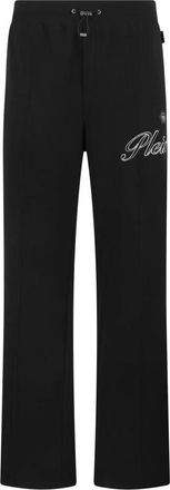 Philipp Plein Tracksuit Pants Basic - Heren - Sweatpants - Zwart - 2XL - Katoen - Broeken