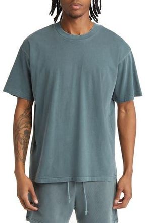 Elwood Core Oversize Organic Cotton Jersey T-Shirt in Vintage Slate at Nordstrom Rack, Size Small