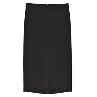 Zero + Maria Cornejo Womens Stretch Pencil Skirt In Black
