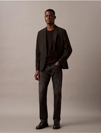 Calvin Klein Mens Cotton Mercerized T-Shirt - Black - 2XL