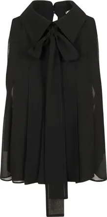 Elisabetta Franchi Overhemden, Dames, Zwart, S, Camicia
