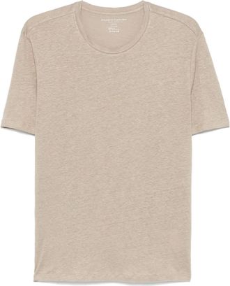 Majestic Filatures T-shirt girocollo - Marrone