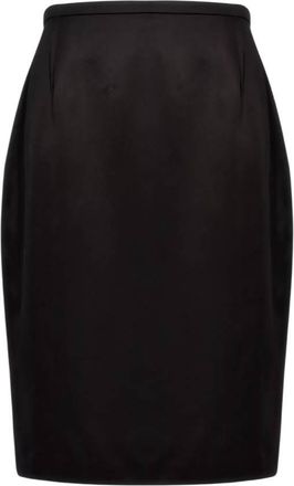 Saint Laurent Saint Laurent Mid-Rise Pencil Skirt, Brand Size 38 ( US Size 6 )