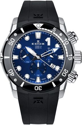 Edox Mens CO-1 45mm Quartz Watch
