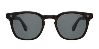 Garrett Leight BYRNE SUN BIO BK/BS Mens Sunglasses Black Size 46