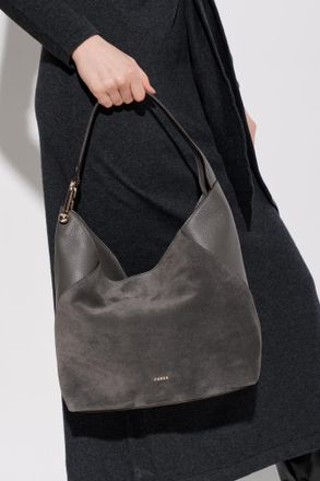 Furla Shoulder Bag Lara, Womens, Grey