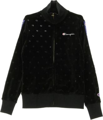 Champion Trackop volledige ritssluiting - Dames - Vesten met rits - Zwart - L - Hoodies & sweatvesten