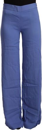 P.A.R.O.S.H. P. A.R. O.S. H. High Waist Viscose Straight Wide Leg Womens Pants