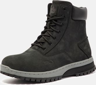 K1X Schn&uuml;rboots K1X K1X Territory Boot, Herren, Gr. 42,5, schwarz, Leder, Synthetik, Schuhe Schn&uuml;rboots, Winterstiefel, Schn&uuml;rstiefel, Winterschuhe