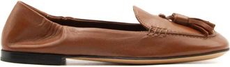 Pomme Dor Loafers - Dames - Loafers - Bruin - 41 EU - Leer - Schoenen