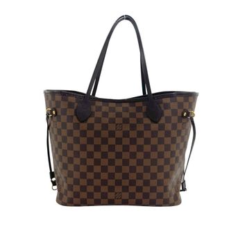 Louis Vuitton Brown Pvc Leather Handbag Pouch Tote Bag (Pre-Owned)