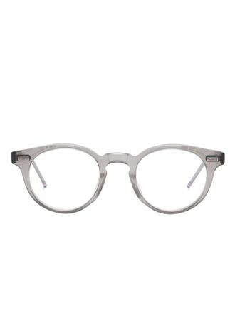 Thom Browne Occhiali RWB con dettaglio a righe - Grigio