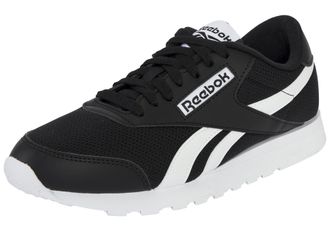 Reebok Classic Sneaker REEBOK CLASSIC REEBOK ROYAL PRIME RUN, Damen, Gr. 36,5, schwarz, wei&szlig;, wei&szlig;, Synthetik, Textil, Schuhe Sneaker