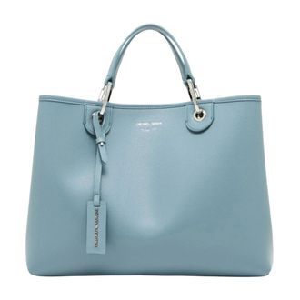 Emporio Armani Handbags, female, Blue, Size: ONE SIZE MyEA Handbag