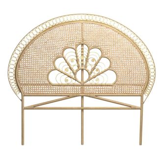 Rendez-Vous D&eacute;co Cabecero de 140 cm en rat&aacute;n natural