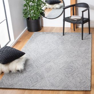 Safavieh Metro Hand Made Area rug, Grey Contemporary Style Non-Shedding