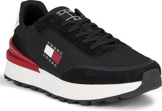 Tommy Jeans herensneakers met vlagmotief