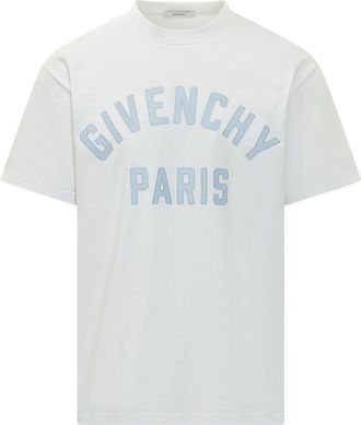 Givenchy White Crew Neck T-Shirts