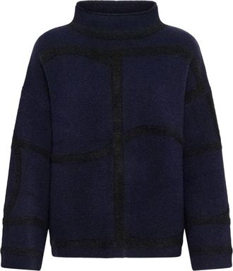 Soaked In Luxury SLSorea Mono Pullover - Knitwear - Mujer - Azul - XS