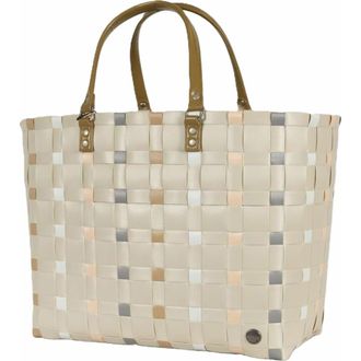Handed By Dots Recycled Plastic Weekender Bag in Pale Grey Mix at Nordstrom, Size Large