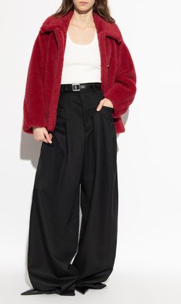 Max Mara Fur Tritone, Womens, Red