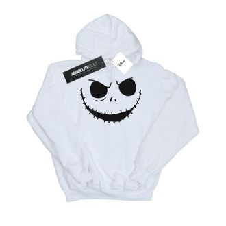 Disney Dames/Dames Nightmare Before Christmas Jacks Face Bold Hoodie (Wit)