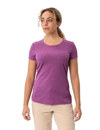 Vaude Funktionsshirt VAUDE WOMENS ESSENTIAL T-SHIRT, Damen, Gr. 40, magenta, Obermaterial: 100% Polyester, slim fit normal, Rundhals, Shirts Funktionsshirt,