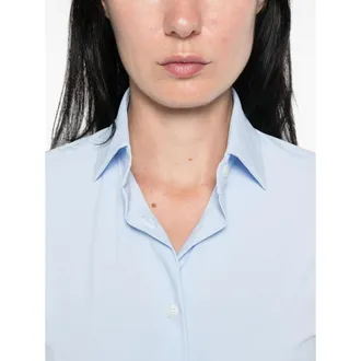 Mazzarelli Technical Stretch Polyamide Shirt - Blue