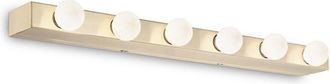 Ideal Lux Lampada da parete prive AP6 ottone