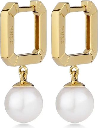 Eéra Orecchino Candy Mini Pearls in oro giallo 18kt