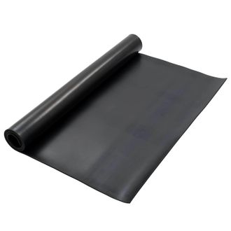 vidaXL Alfombra Para El Suelo Negro 1,2 X 2 M Goma Vidaxl