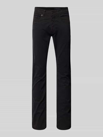 Pierre Cardin Stoffhose mit 5-Pocket-Design Modell Lyon in Black, Größe 31/32