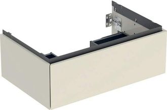 Keramag Keramag - Geberit One Mueble Bajo Lavabo, 1 Caj&oacute;n, 74x26,6x47cm
