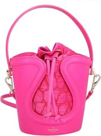 Valentino Canvas handbags - Dames - Schoudertassen - Roze - ONE Size - Tassen