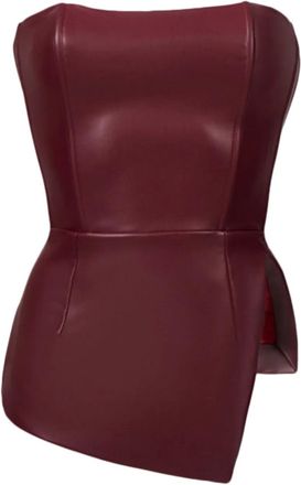 Lika Top asimmetrico - Rosso