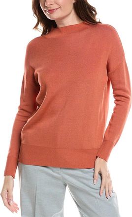 Lafayette 148 New York Relaxed Wide Stripe Sweater