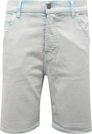 Dondup Julyan Regular Bermuda Shorts - Heren - Korte Broeken - Blauw - W29 - Katoen - Korte Broeken