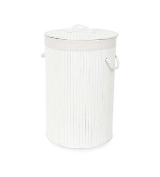 Compactor Compactor Free - Cesta De Ropa Sucia 40x60 Cm, Bamb&uacute;/blanco Ran9107