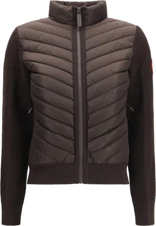 Canada Goose Chaqueta Hy Bridge Knit - Jackets - Mujer - Marr&oacute;n - S