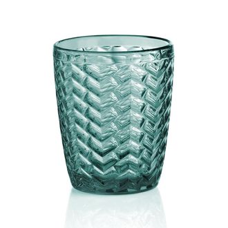 Kaleidos Milano Bali set of 6 glasses 27 cl. teal