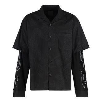 Givenchy Hombre, Camisas, Negro, Talla: 4XL