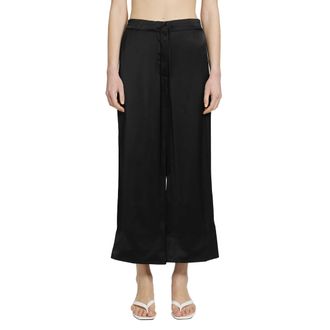 Toteme Satin Drawstring Trousers