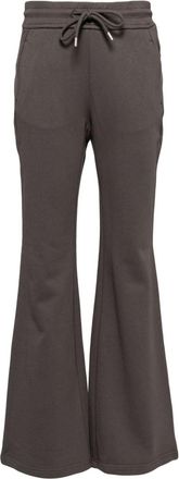 B+ab high-rise flared pants - women - Cotton - S - Grey