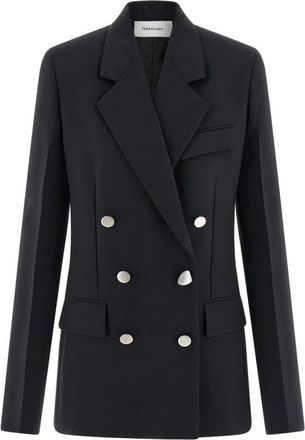 Ferragamo Dames, Jassen, Zwart, Maat: XS Wol