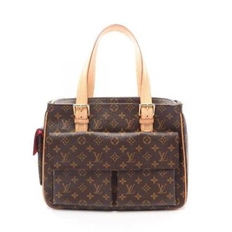 Louis Vuitton Pre-owned Multiplicite Monogram Handbag - Dames - Pre-owned - Bruin - Maat: ONE Size Leer