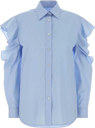 Moschino Light Blue Full Sleeves Shirt